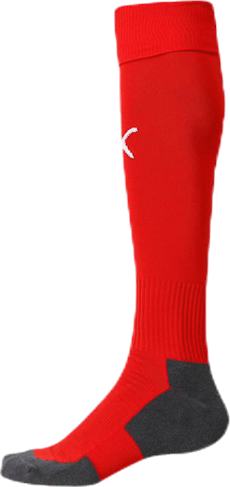 LIGA Socks Core White/Red, Unisex, Kleding, Sokken, Voetbal, Rood, 43-46