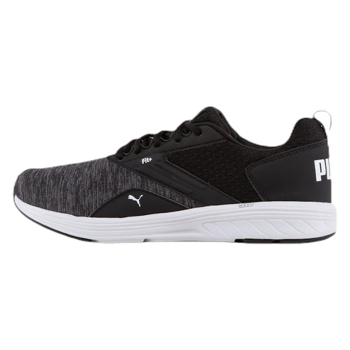 NRGY Comet White/Black, Unisex, Chaussures, Baskets, Noir, EU 43