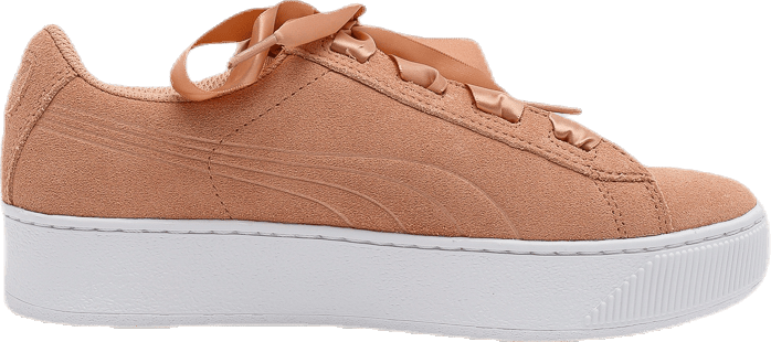 Puma Vikky Platform Ribbon Jr Beige - Bild 3