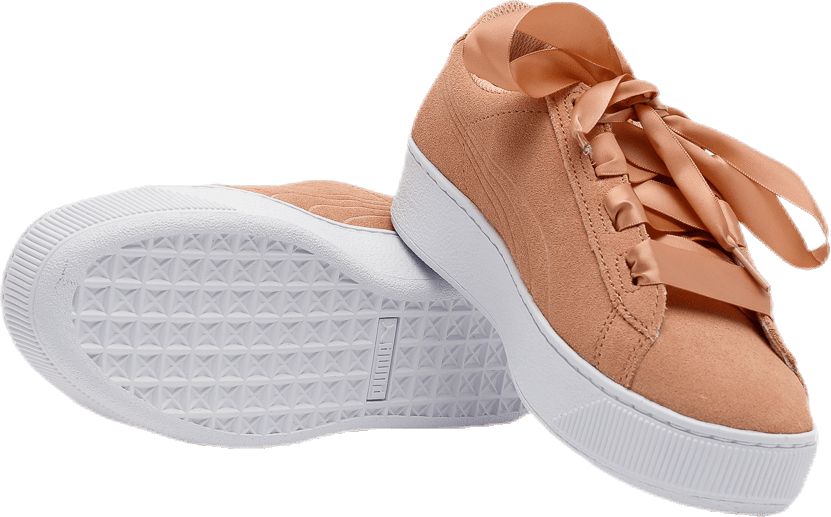 Puma Vikky Platform Ribbon Jr Beige - Bild 6