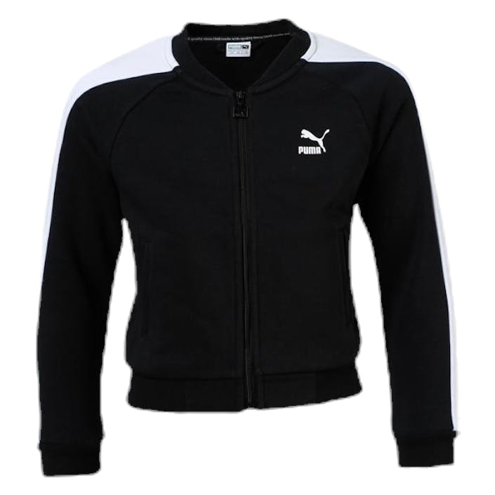 Classics T7 FZ Youth Black, Unisex, Apparels, Shirts, Black, 128