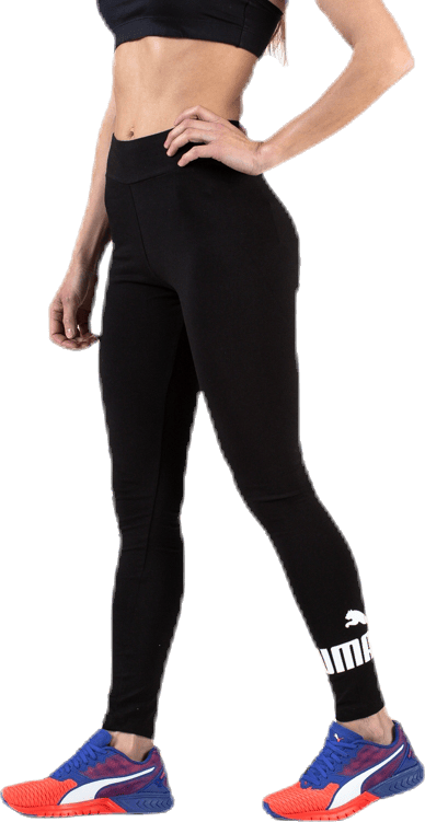 Essential Logo Leggings Black, Female, Abbigliamento, Leggings, Nero, XL