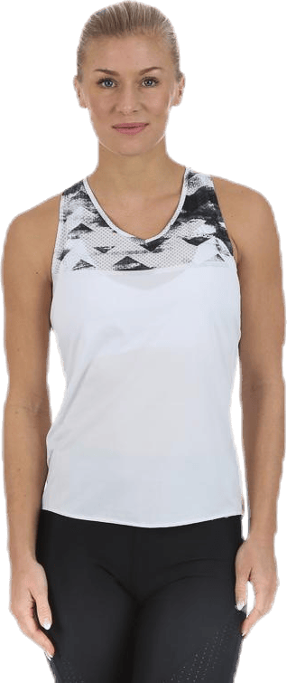 Adizero Tank White, Female, Ropa, Tops, Running, Blanco, XL