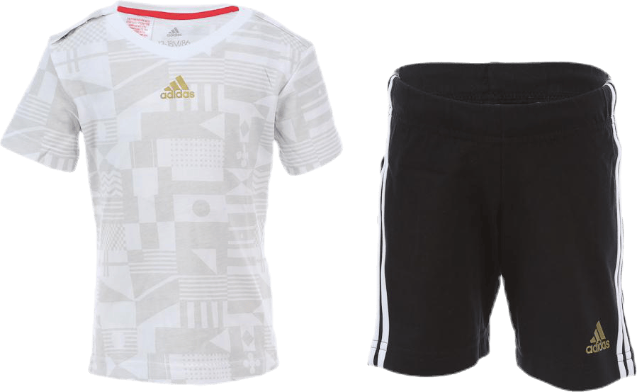 World Cup Training Set Infant White/Black