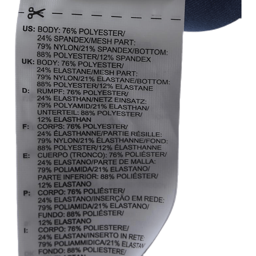 Lm Hero Strappy Bra- Padded Blue - Bild 4