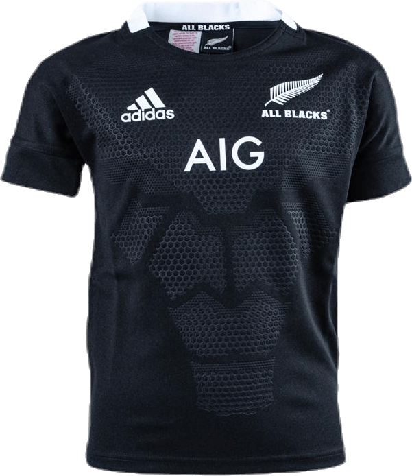 Ab H Jersey Y Black, Unisex, Kleding, T-shirt, Rugby, Zwart, 164