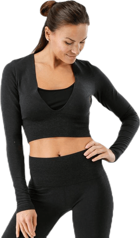 Nature X –  L/S Top Black