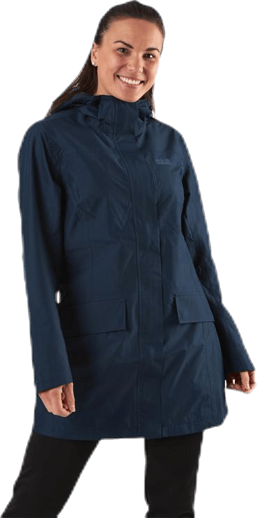 Cape York Coat Blue, Female, Apparels, jackets, Blue, L