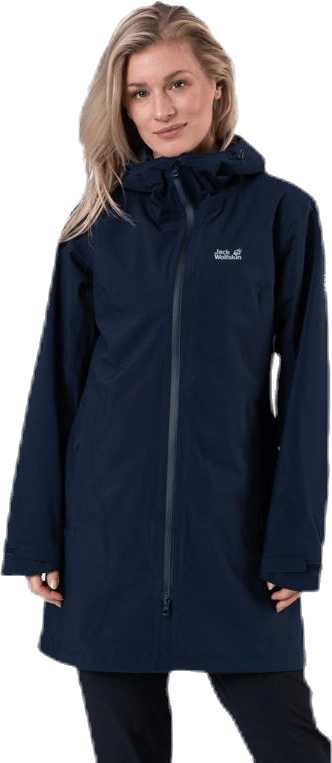 JWP Coat Blue, Female, Bekleidung, Jacken, Blau, XS