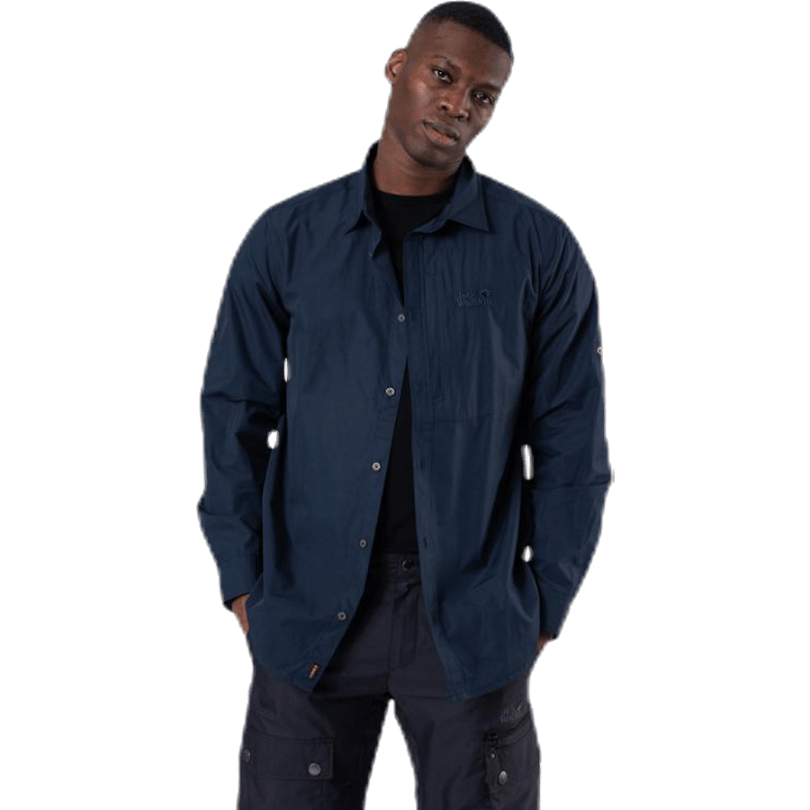 Lakeside Roll-Up Shirt Blue