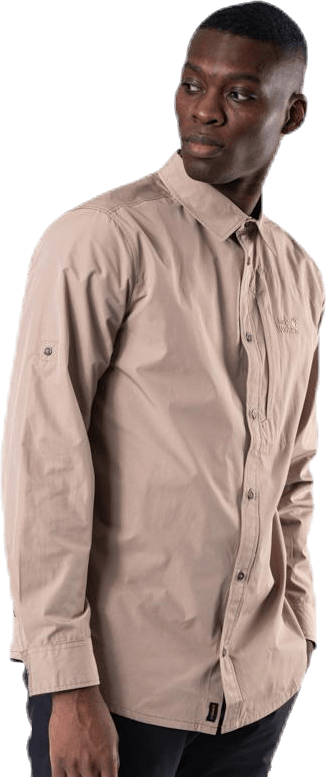 Lakeside Roll-Up Shirt Beige - Bild 3