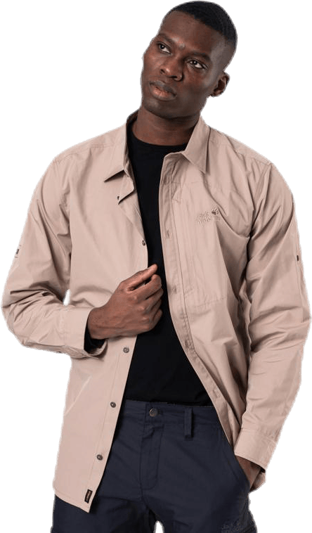 Lakeside Roll-Up Shirt Beige - Bild 5