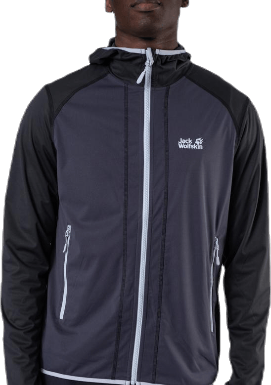 Hydro Hooded Light Jacket Grey - Bild 5