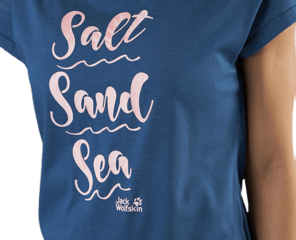 Salt Sand Sea Tee Blue - Bild 5