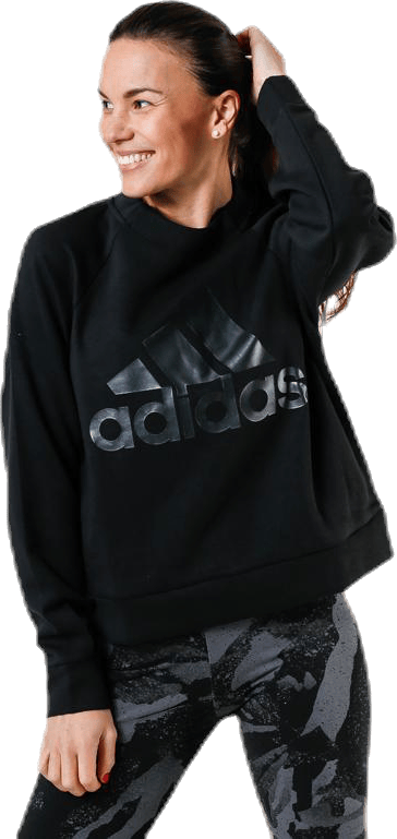 ID Glory Crew Black, Female, Kläder, Skjortor, Svart, M