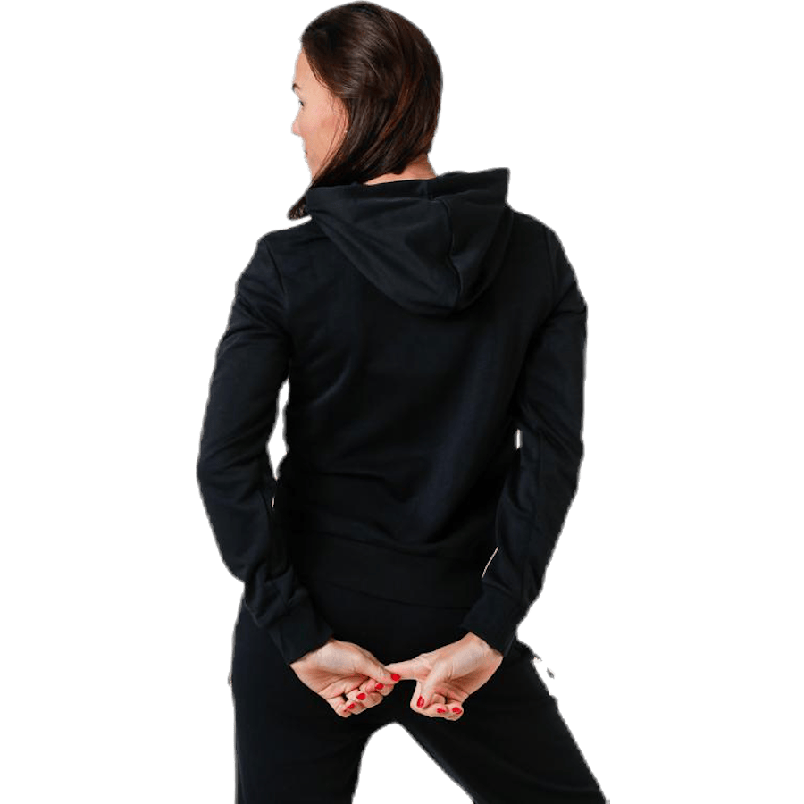 Essentials 3S Full Zip Hoodie Black / White - Bild 2