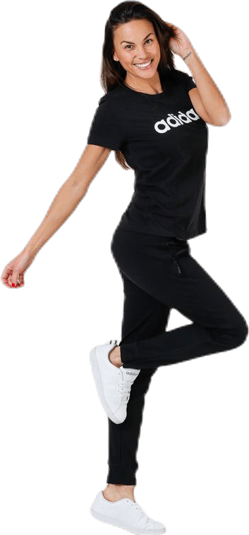 Essentials Linear Slim Tee Black / White - Bild 5
