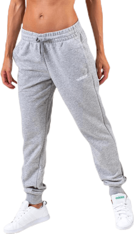 Essentials Plain Pant Grey, Female, Kläder, Byxor, Grå, M