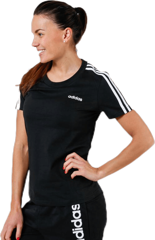 Essentials 3S Slim Tee Black / White - Bild 3