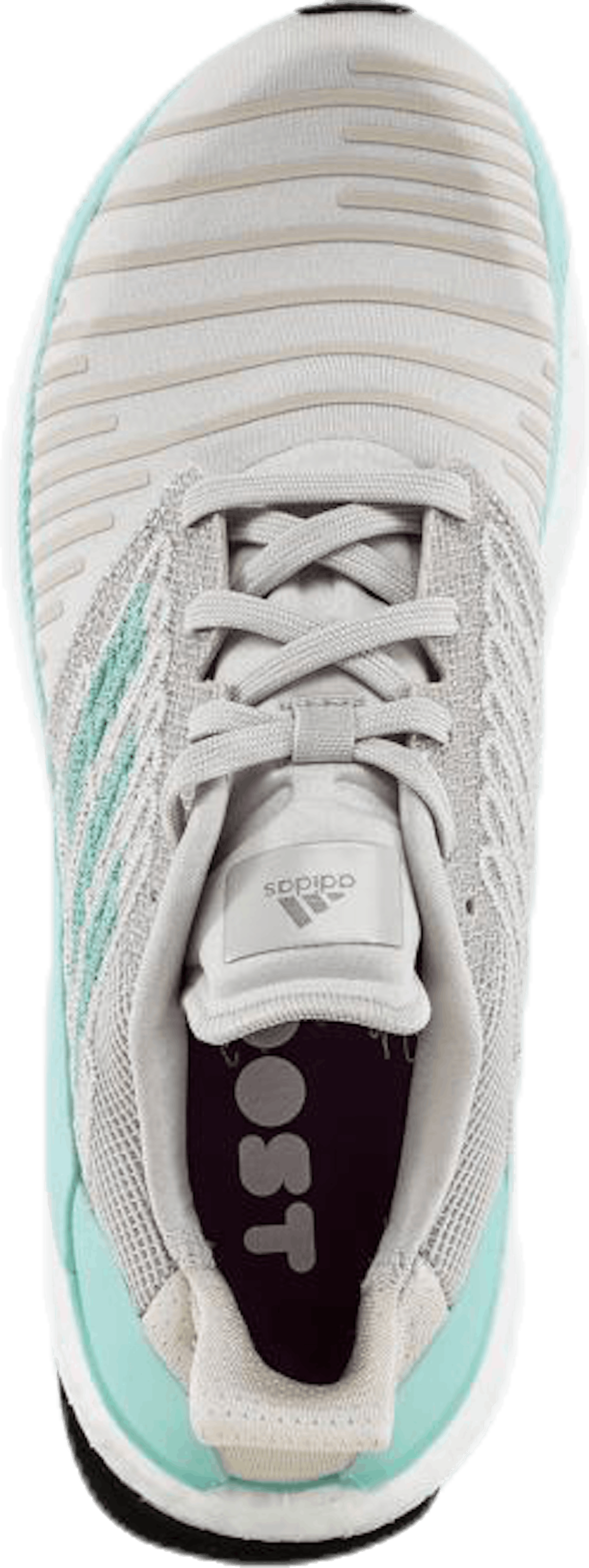 Solar Boost Shoes Raw White / Clear Mint / Active Purple