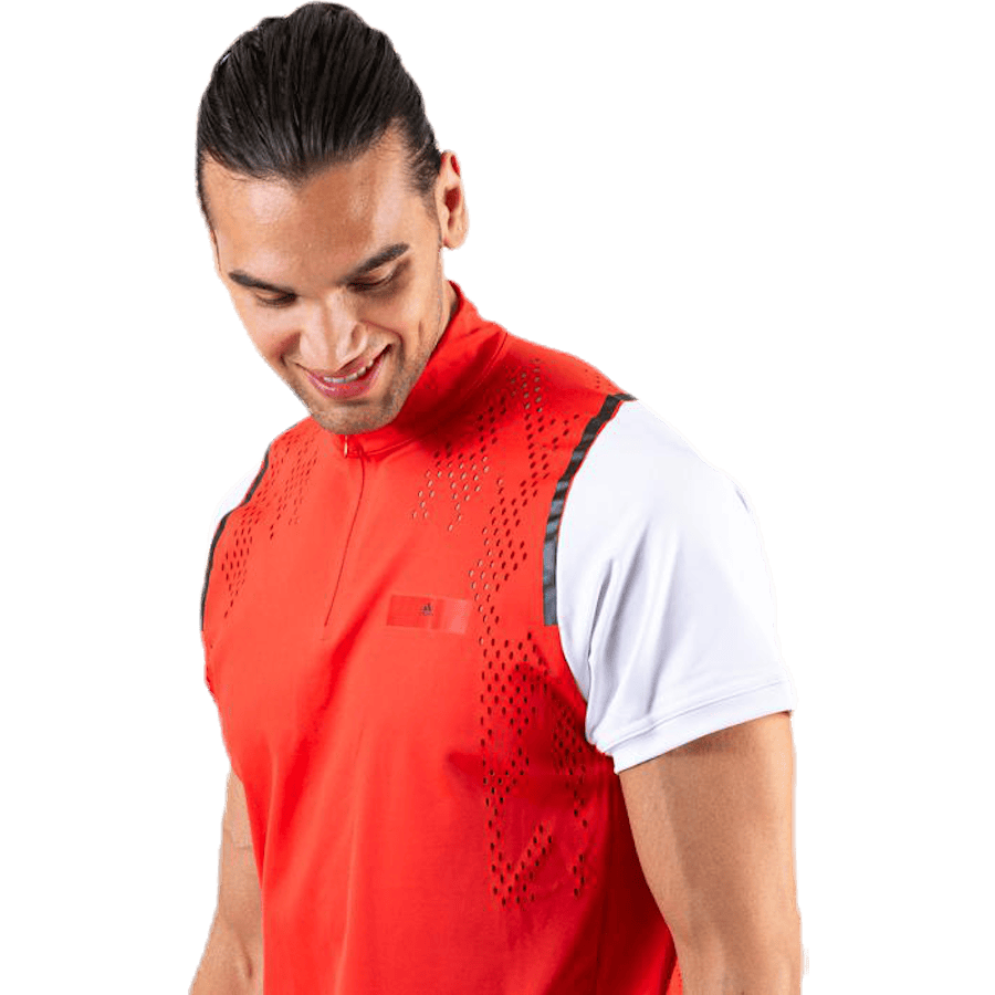 ASMC Zipper Tee White/Red - Bild 4