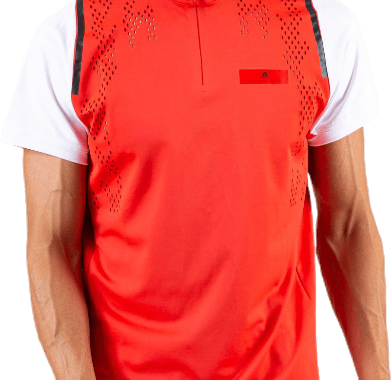 ASMC Zipper Tee White/Red - Bild 5