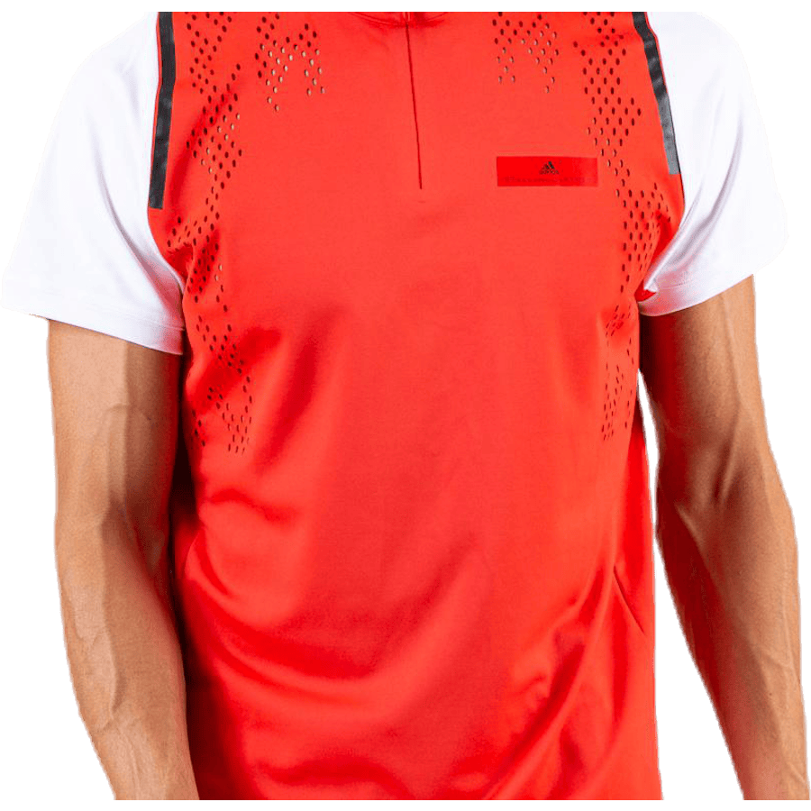ASMC Zipper Tee White/Red - Bild 5