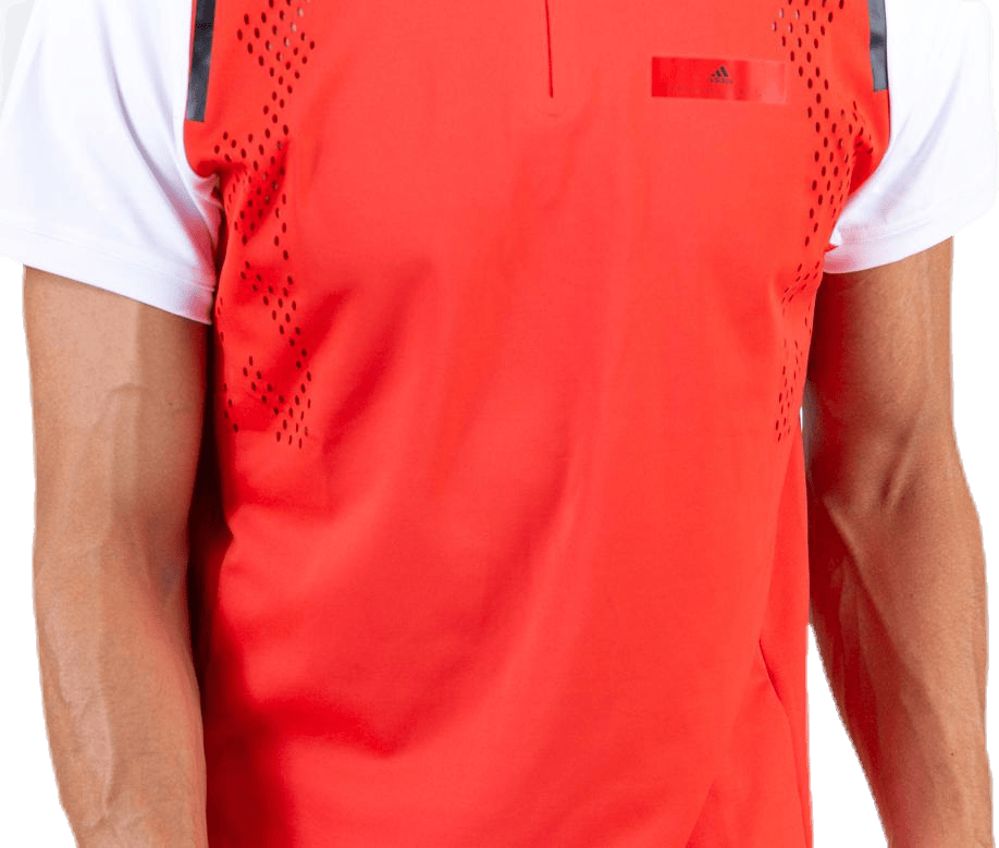 ASMC Zipper Tee White/Red - Bild 8