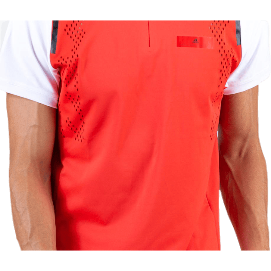 ASMC Zipper Tee White/Red - Bild 8
