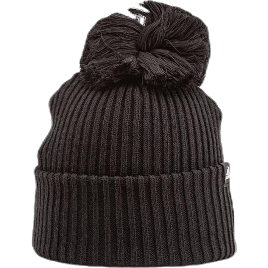 Fat Brim Beanie Black