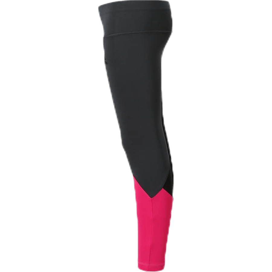 Girls Colour Block Tights Pink/Black - Bild 2