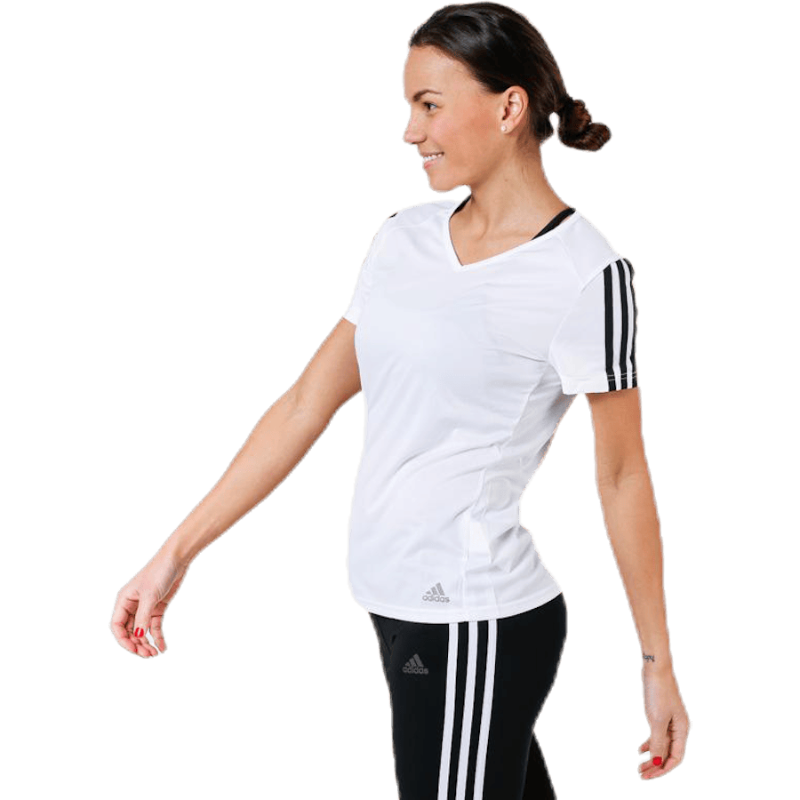 Run 3S Tee W White/Black - Bild 3