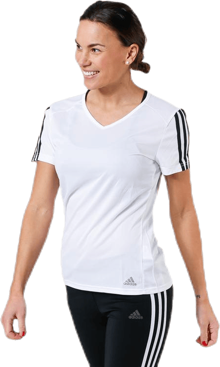 Run 3S Tee W White/Black - Bild 7