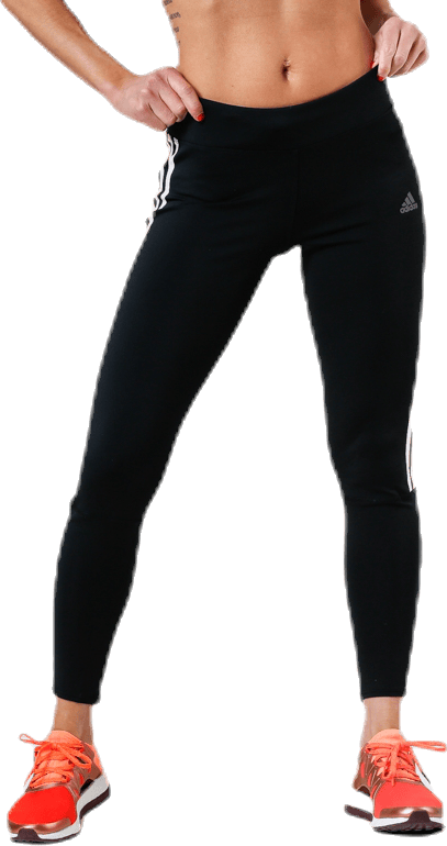 Adidas Run It Tight 7/8 3 Stripe Women Black / White - Bild 2