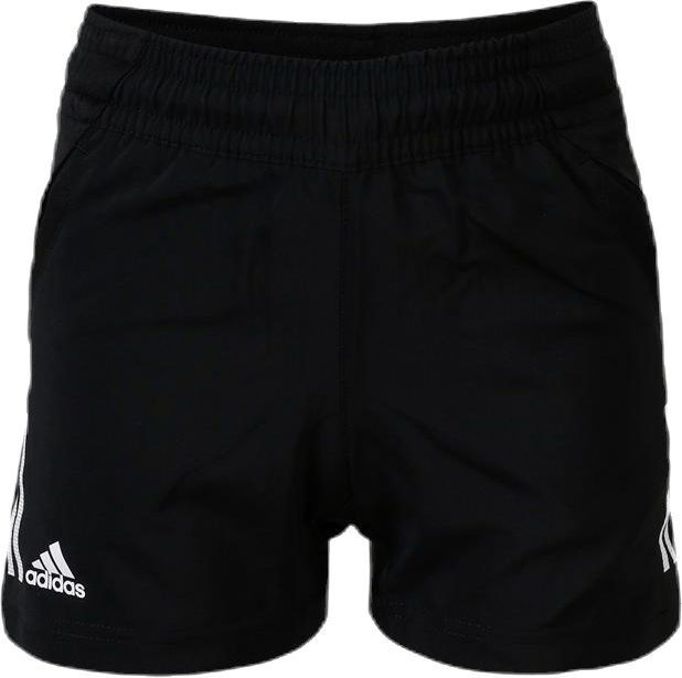 Club 3 Stripes Shorts Youth Black, Unisex, Vaatteet, Shortsit, Tennis, Musta, 116