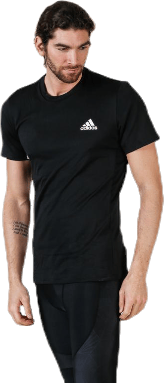 Roland Garros Escouade Tee M Black, Male, Ropa, Camiseta de manga corta, Tenis, Negro, M