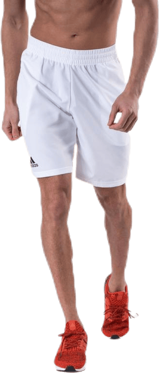 Club Short 9 White, Male, Vaatteet, Shortsit, Tennis, Valkoinen, L