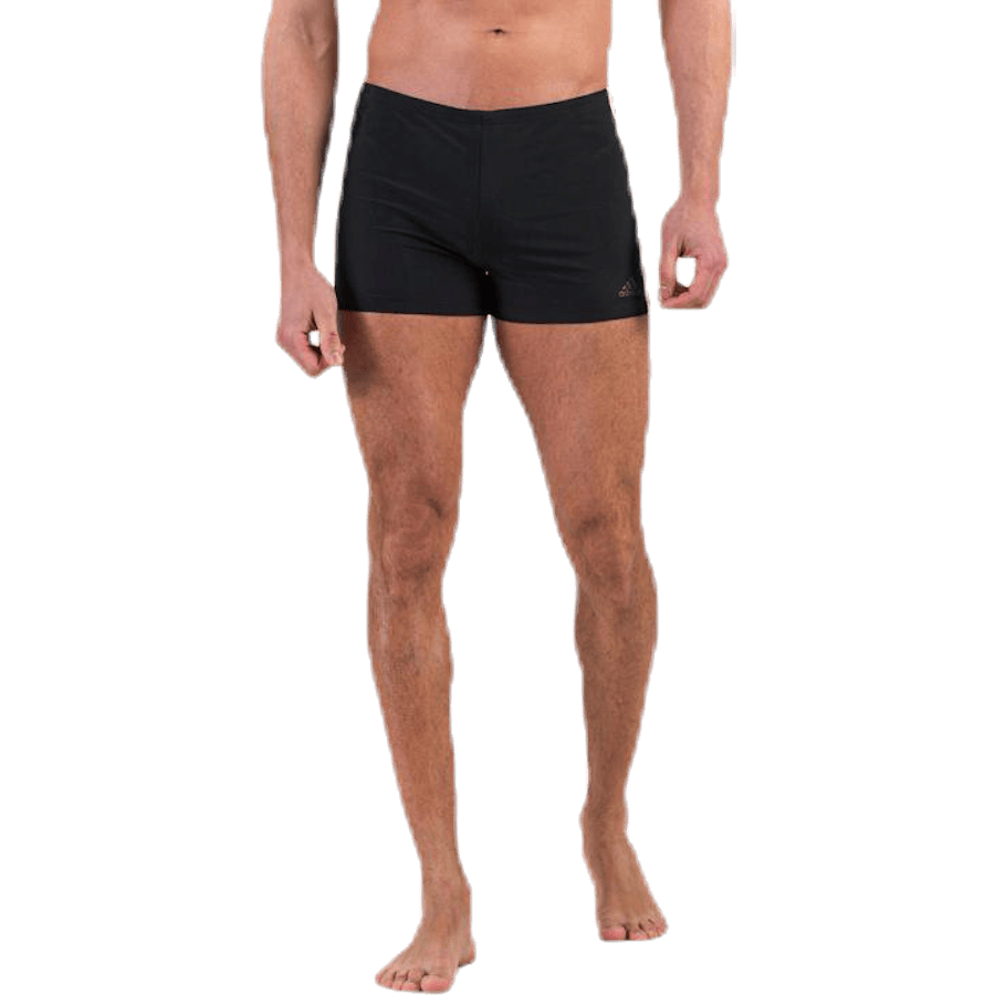 Fitness 3 Stripes Swim Boxer Black / White