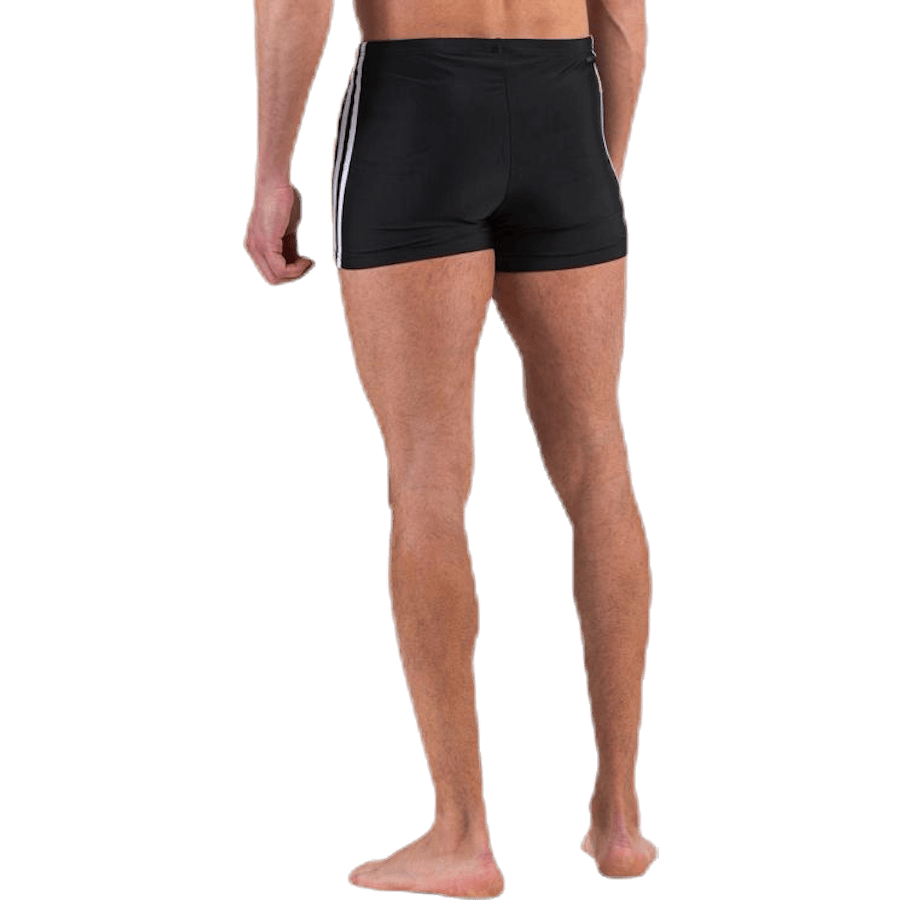 Fitness 3 Stripes Swim Boxer Black / White - Bild 3