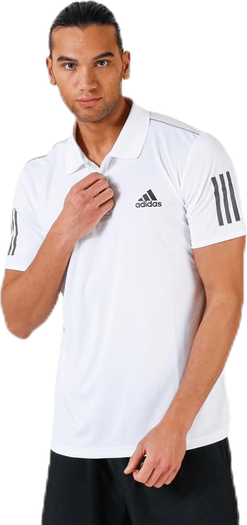 Club 3 Stripes Polo M White