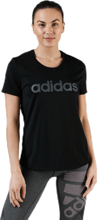 Women D2M Logo T-Shirt Black / Grey Six