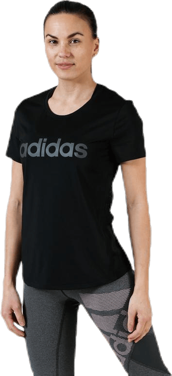 Women D2M Logo T-Shirt Black / Grey Six - Bild 3