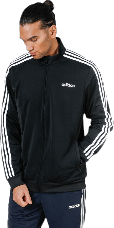 Essential 3S Tric Jacket White/Black, Male, Apparels, jackets, Black, S