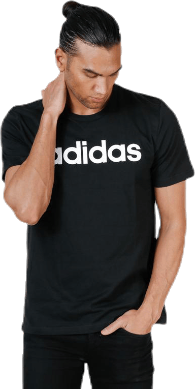 Essentials Linear T-Shirt Black / White