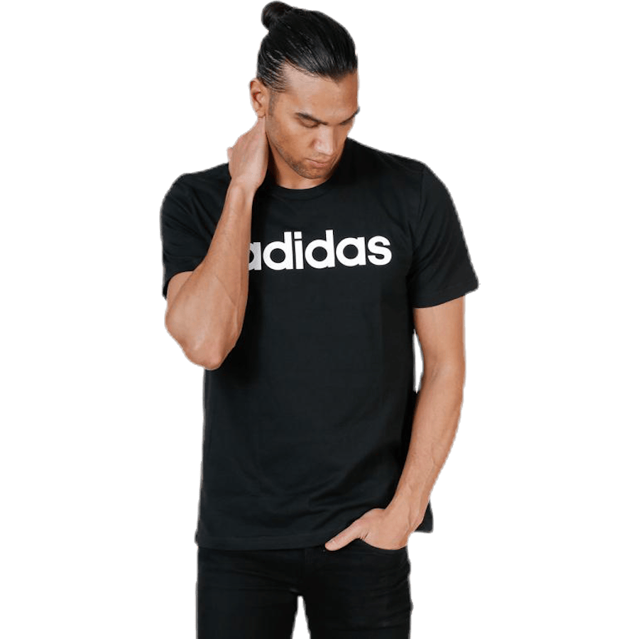 Essentials Linear T-Shirt Black / White