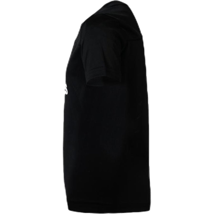 Training EQ Tee Youth White/Black - Bild 2