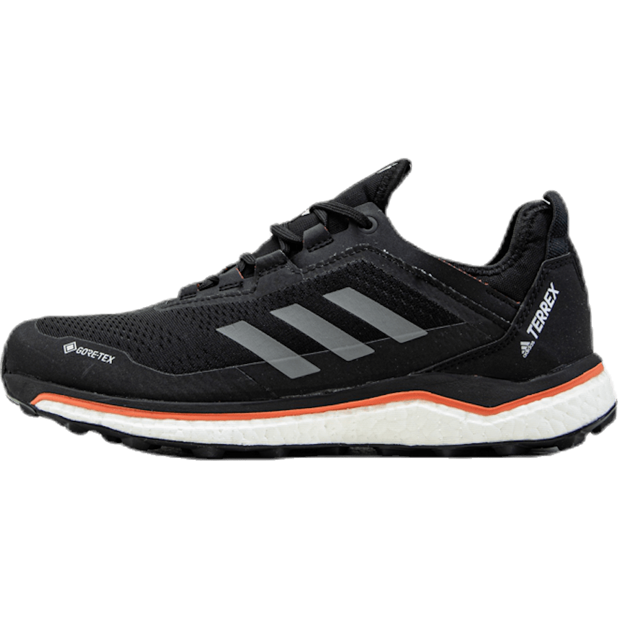 Terrex Agravic Flow GORE-TEX Trail Running Shoes Core Black / Grey Four / Signal Pink / Coral