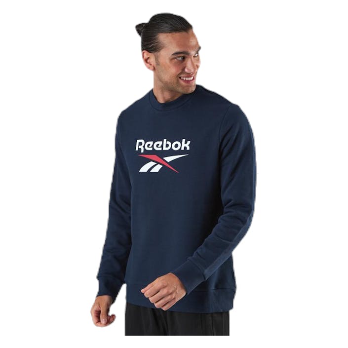 Cl F Vector Crew Blue, Male, Kleding, Overhemden, Blauw, M