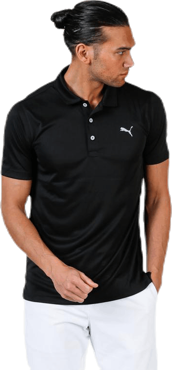 Rotation Polo Black, Male, Vaatteet, T-paita, Golf, Musta, XXXL