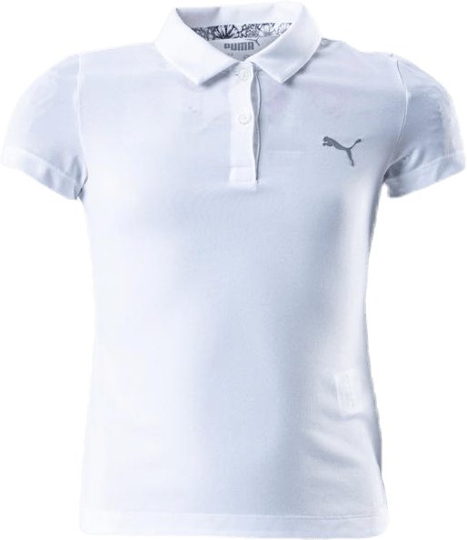 Girls Essential Polo White